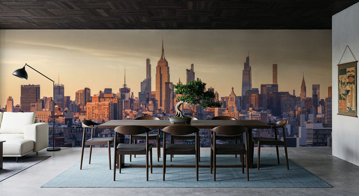 Midtown Sunsets Mural Wallpaper - room preview 02