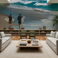 Surf Day Mural Wallpaper - room preview 02