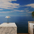 Lakeside Lighthouse Haven Mural Wallpaper - room preview 02