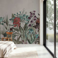 Field of Dreams Red Mural Wallpaper - room preview 02