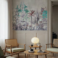Field of Dreams Bright Blue Mural Wallpaper - room preview 02