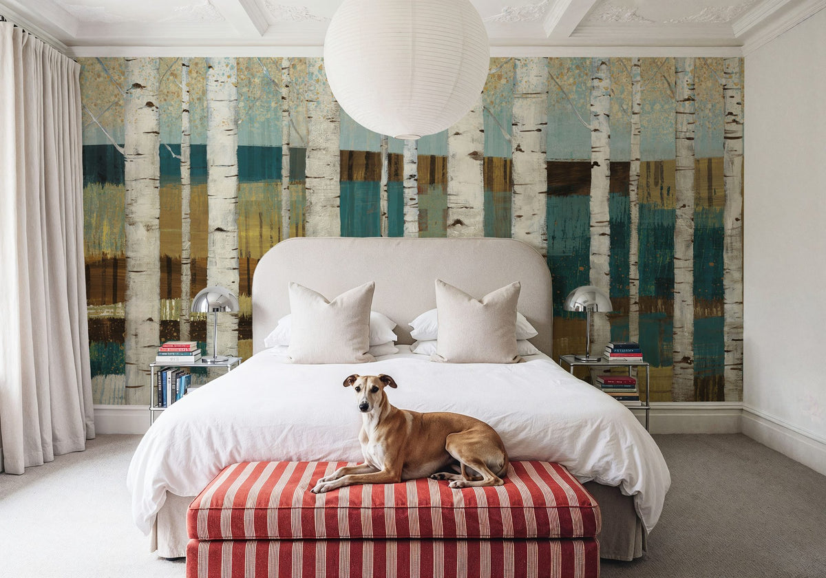 Shimmering Valley Mural Wallpaper - room preview 02