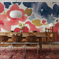 Floral Flow I Mural Wallpaper - room preview 02