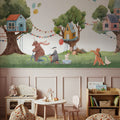 Treehouse Carnival Mural Wallpaper - room preview 02