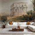 Temple At Philae Mural Wallpaper - room preview 02