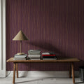 Lone Lines Purple Mural Wallpaper - room preview 02