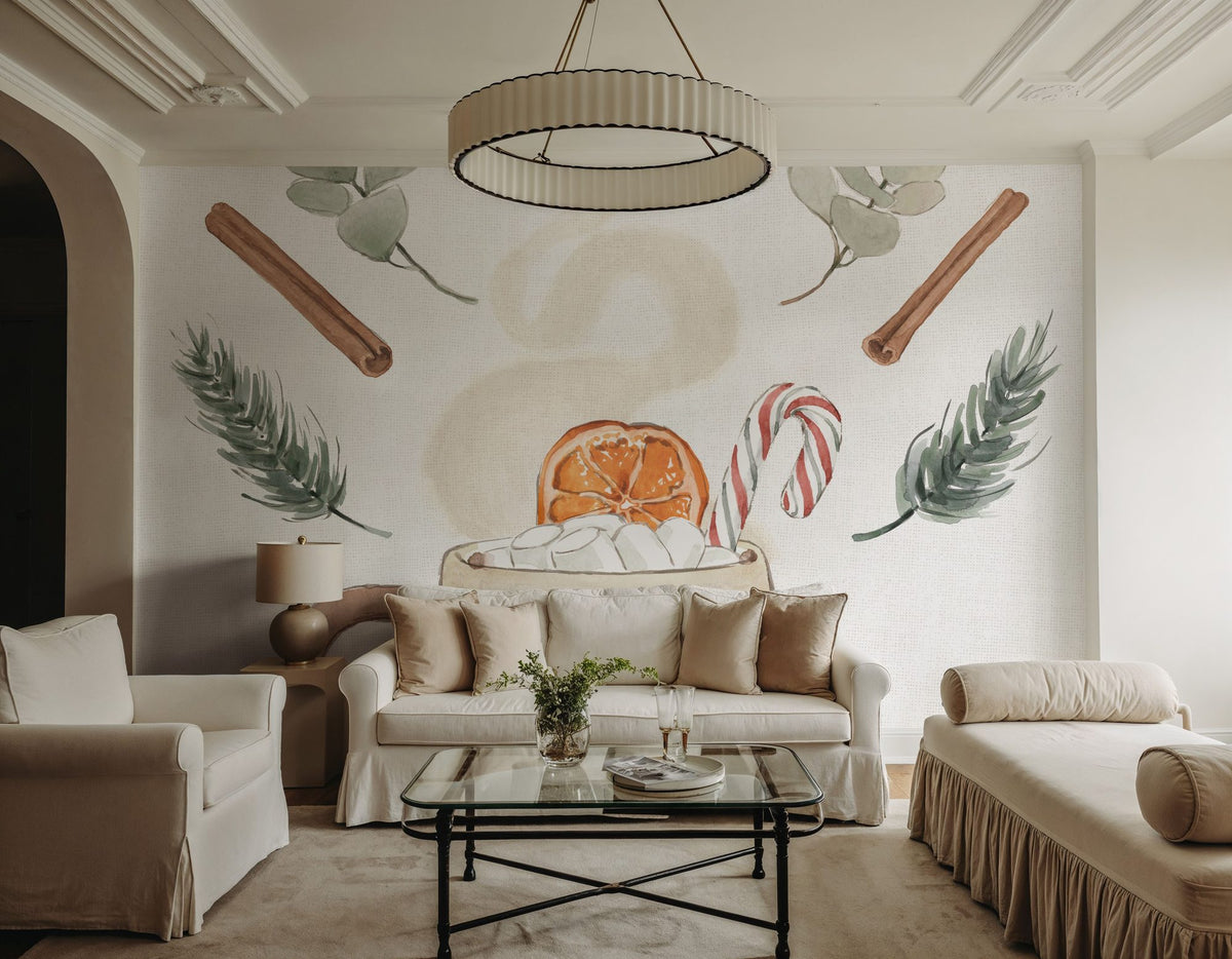 Winter Warmth I Mural Wallpaper - room preview 02