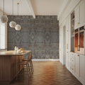 Flower Mirrors Mural Wallpaper - room preview 02