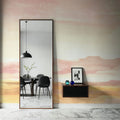 Pink Horizon I Mural Wallpaper - room preview 02