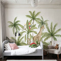 Palm Tree Hideaway Mural Wallpaper - room preview 02
