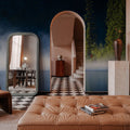 Lakeshore Fog Mural Wallpaper - room preview 02