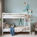 Ducks in the Snow IV Mural Wallpaper - room preview 02
