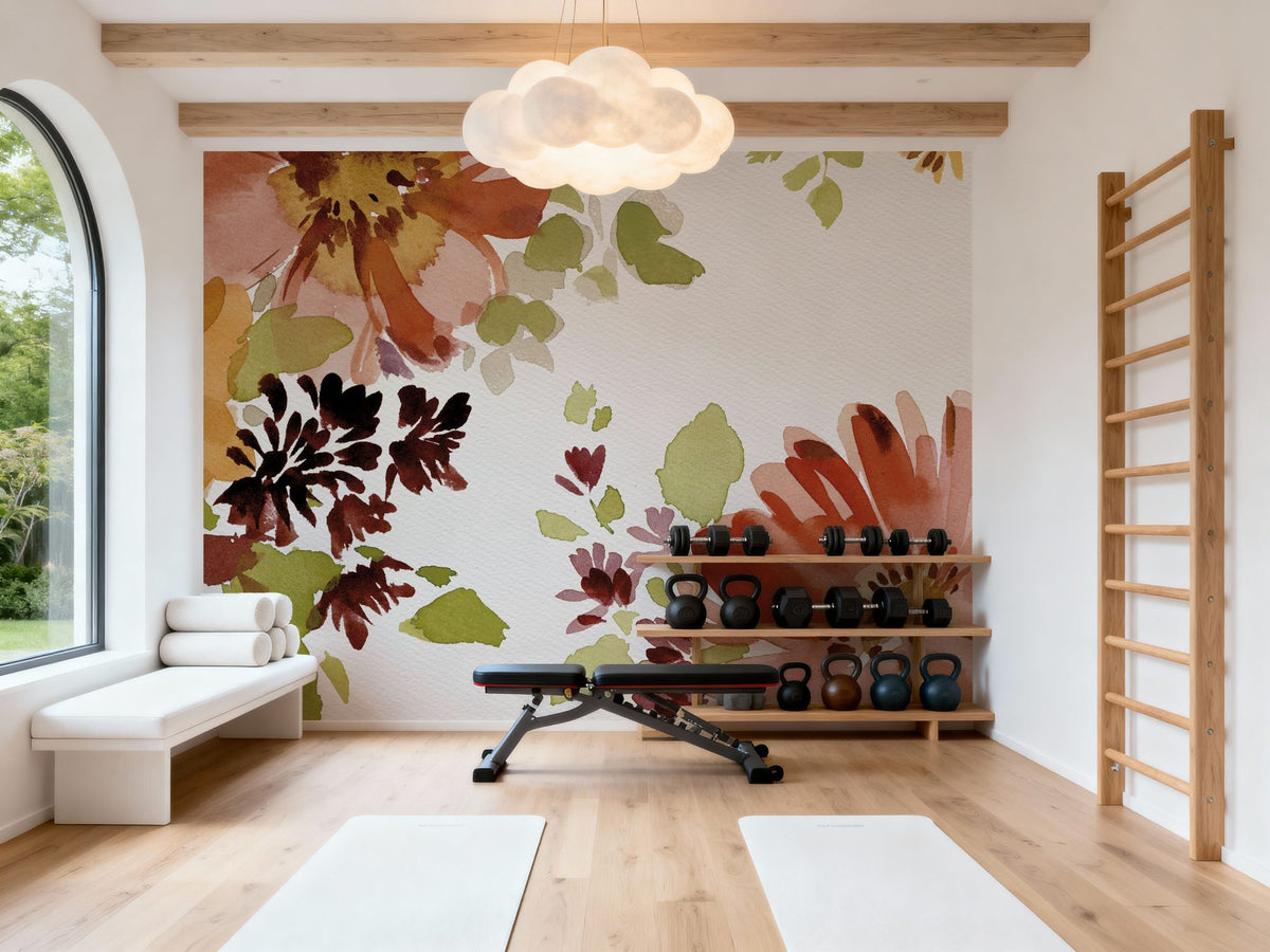 Autumn Joy III Mural Wallpaper - room preview 02