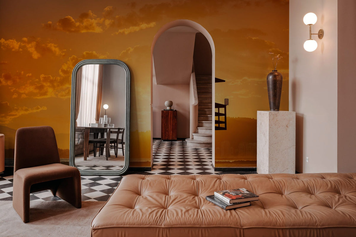 Los Olivos Beach Mural Wallpaper - room preview 02