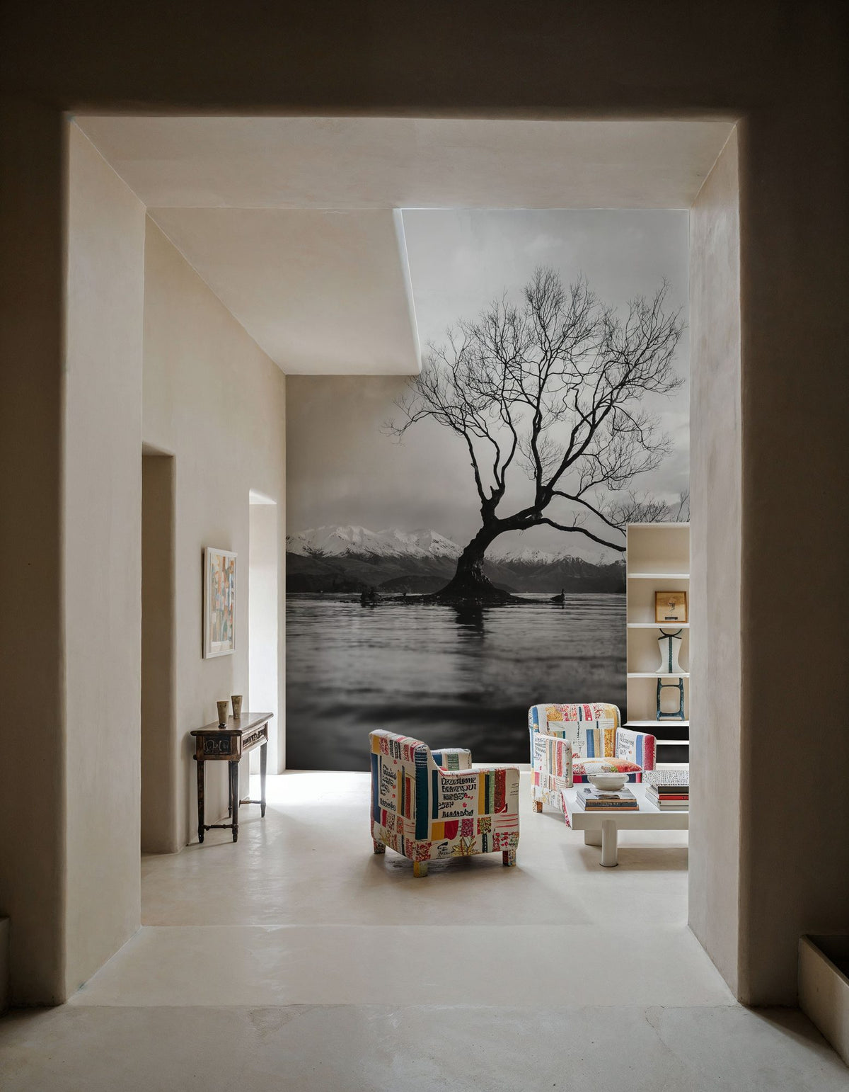 Wanaka Tree Mural Wallpaper - room preview 02
