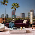 Long Beach Mural Wallpaper - room preview 02