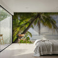 Island Serenity Mural Wallpaper - Warm Tone - room preview 02