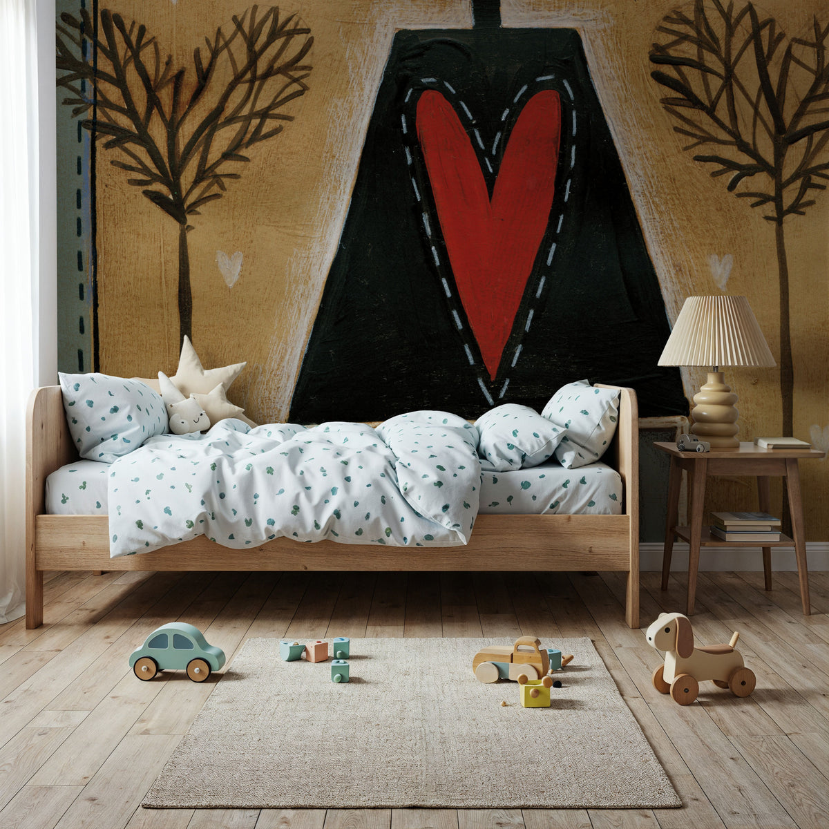 Love Mural Wallpaper - Edition 4 - room preview 02