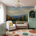 October Meadow Mural Wallpaper - room preview 02