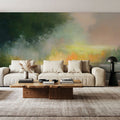 White Oak Pond Mural Wallpaper - room preview 02