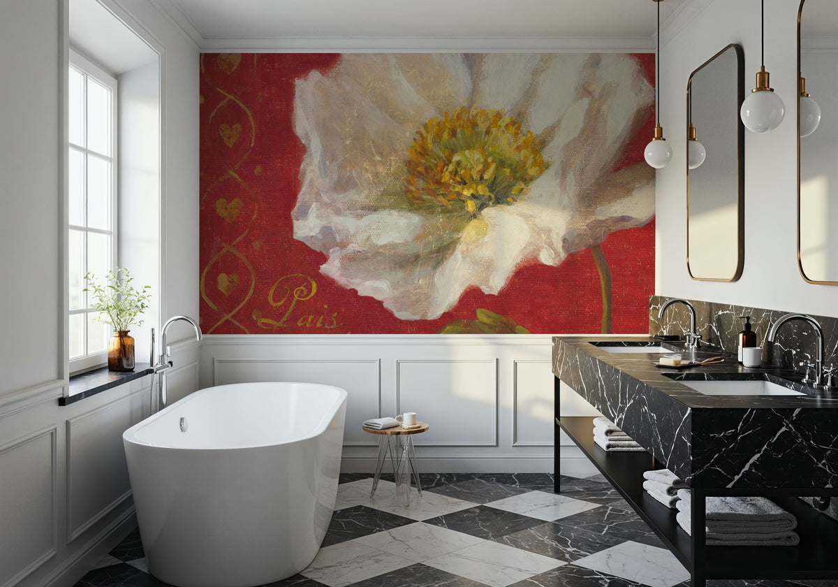 Paris Blossom II Mural Wallpaper - room preview 02