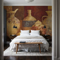 Autumn Urns III Mural Wallpaper - room preview 02