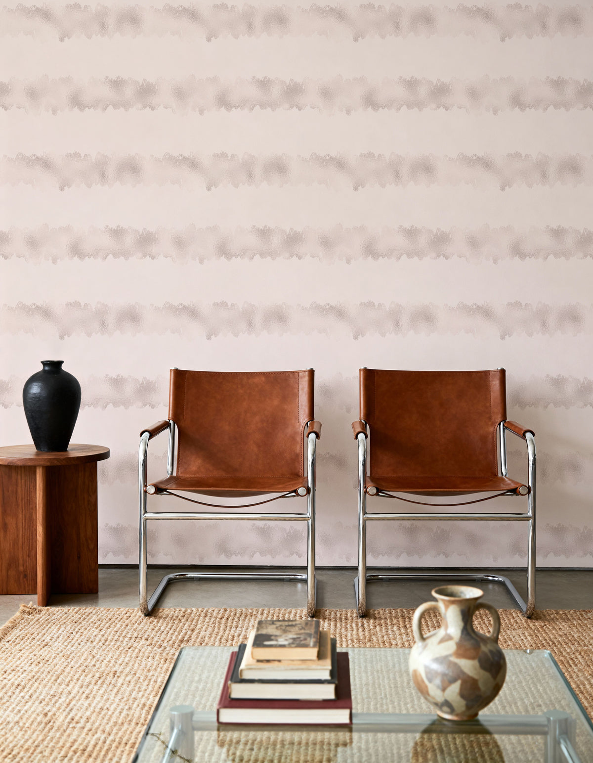 Diffuse Lines Mural Wallpaper - room preview 02