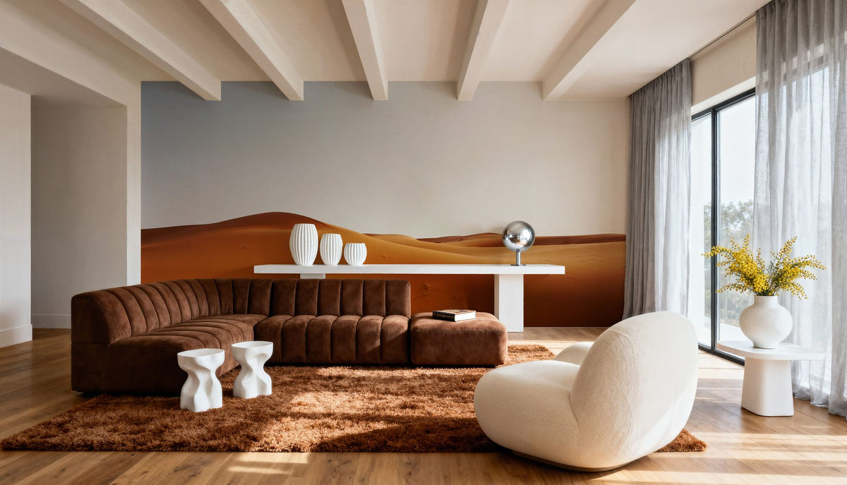 Morocco Dunes Mural Wallpaper - room preview 02