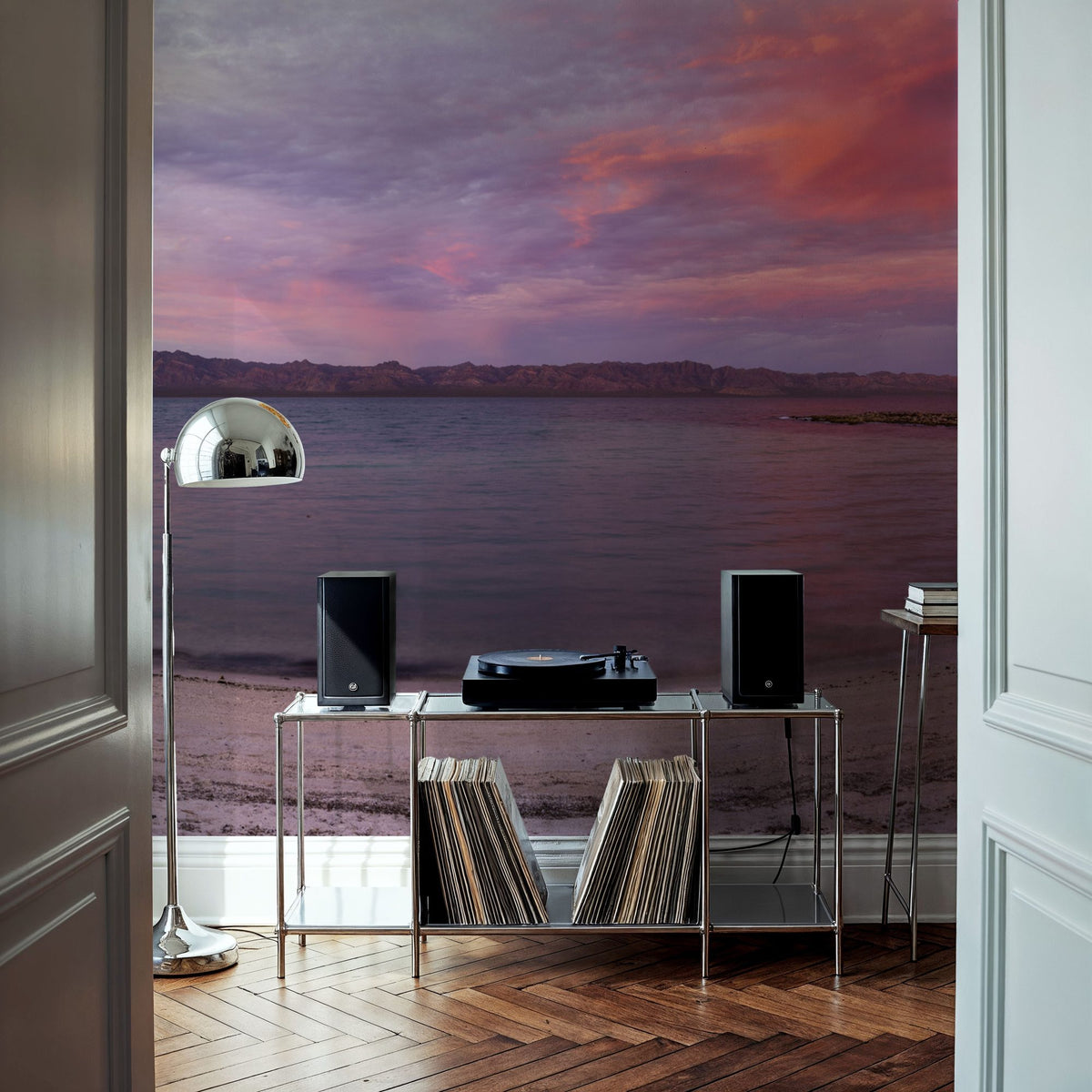 La Perla Sunrise Mural Wallpaper - room preview 02