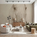 Romeo on Aged Paper Mural Wallpaper - room preview 02