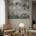 Lush Jungle Mural Wallpaper - room preview 02