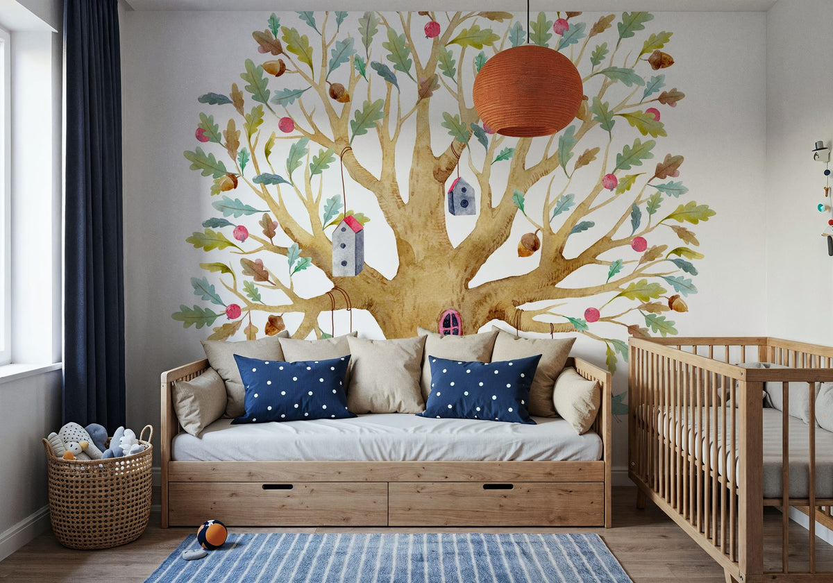 Tree House Mural Wallpaper - room preview 02