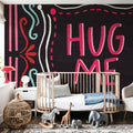 Love Sentiments Hug Me Mural Wallpaper - room preview 02