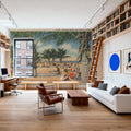 Miami Beach Postcard Mural Wallpaper - room preview 02