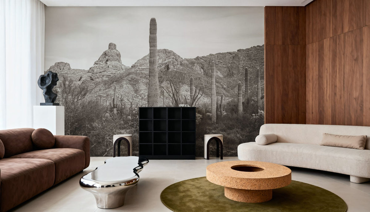 Desert Mornings Mural Wallpaper - room preview 02