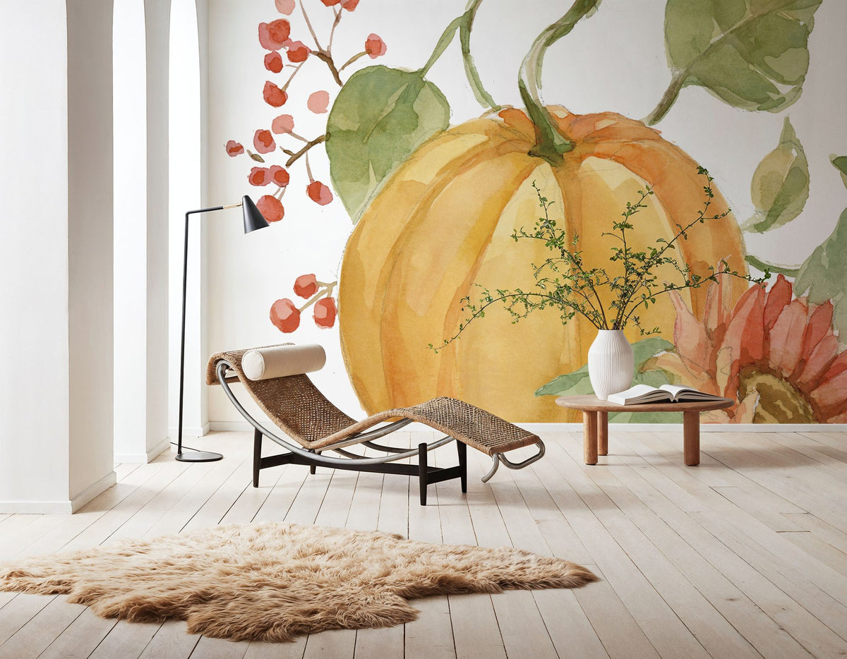 Fall Cottage Garden V Mural Wallpaper - room preview 02