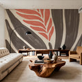 Simple Flowers II Mural Wallpaper - room preview 02