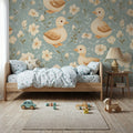 Bonny Ducklings Mural Wallpaper - room preview 02