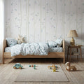 Thin Spring Trees Mural Wallpaper - room preview 02