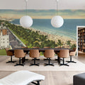 Ocean Drive Mural Wallpaper - room preview 02