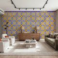 Valencia Tiled Wall Mural Wallpaper - room preview 02