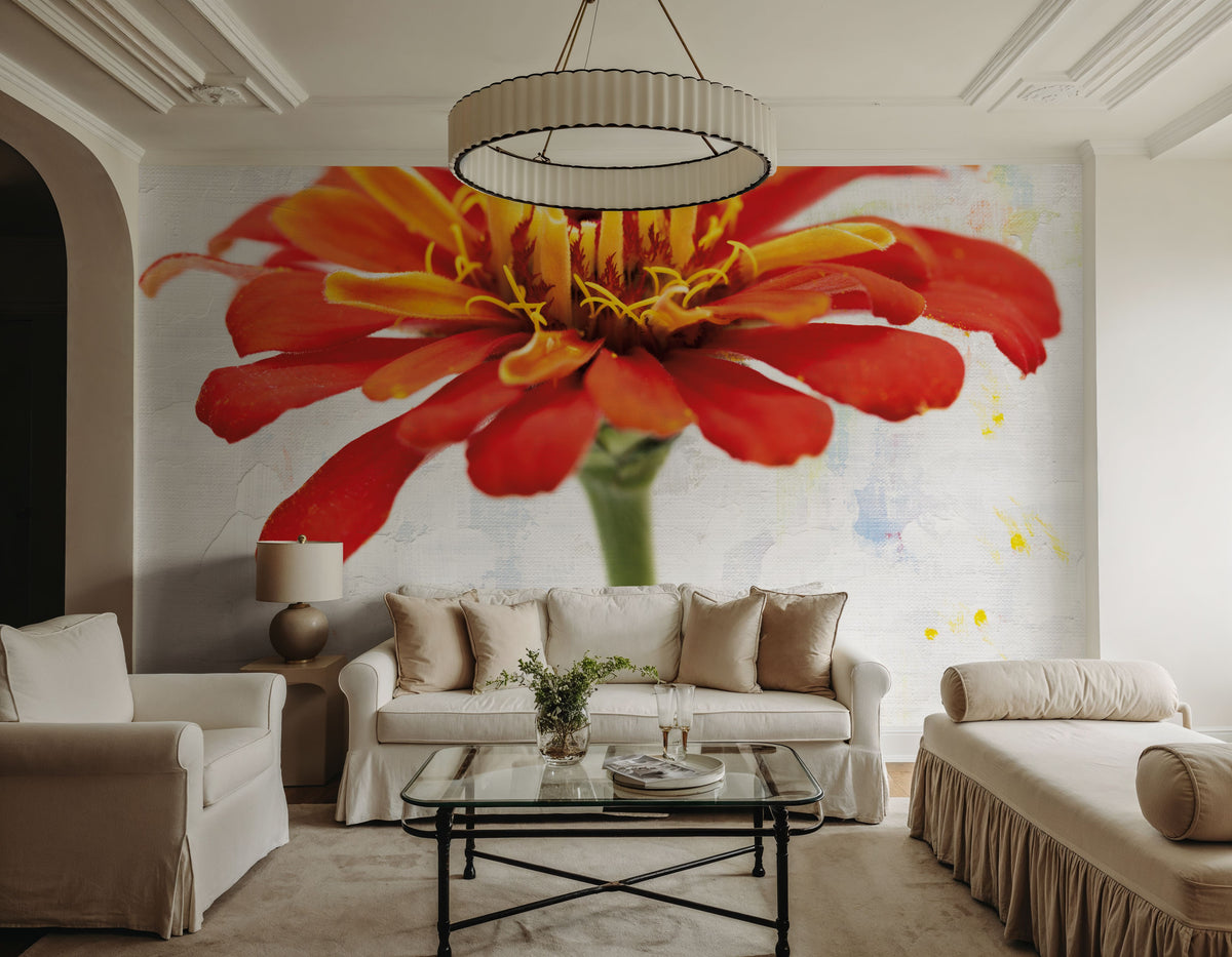 Wonderful Wildflowers IX Mural Wallpaper - room preview 02