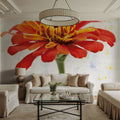 Wonderful Wildflowers IX Mural Wallpaper - room preview 02
