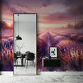 Dawn's Embrace in Lavender Fields Mural Wallpaper - room preview 02