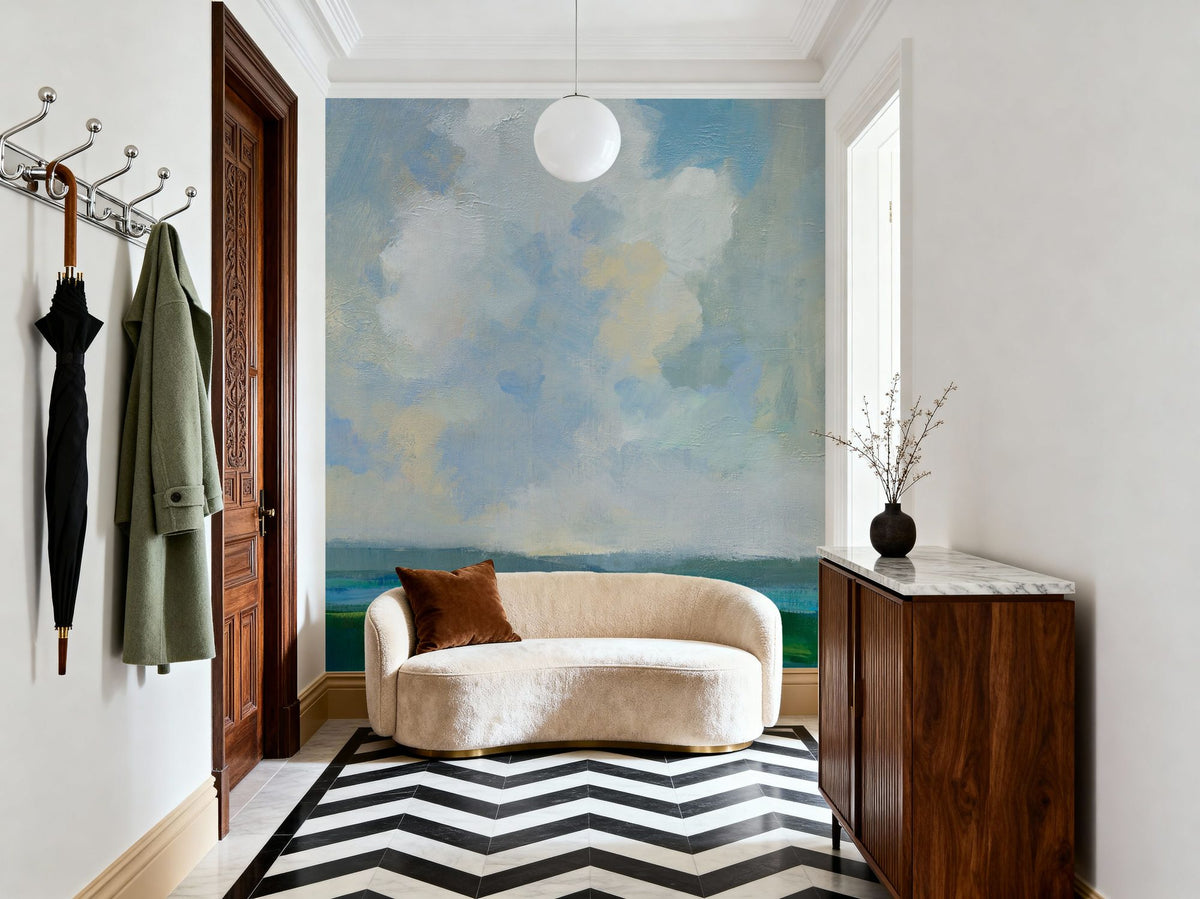 Cloud Over the Lake II Mural Wallpaper - room preview 02