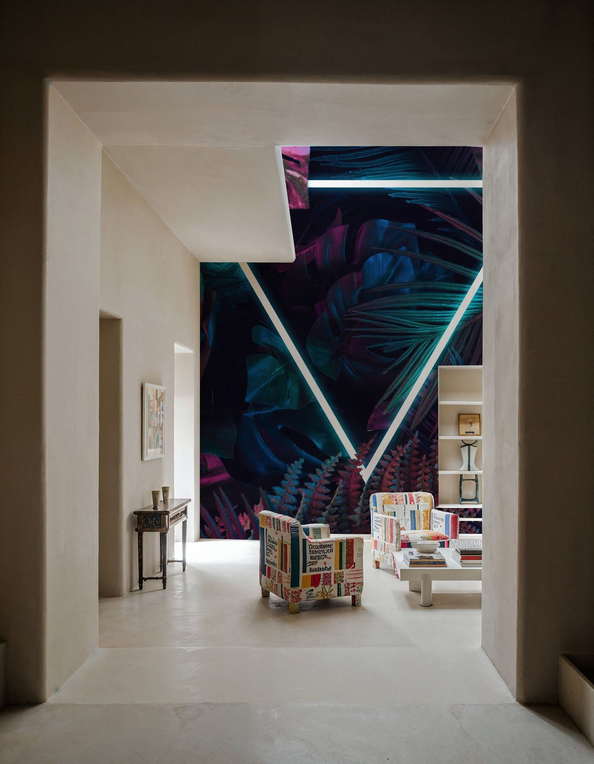 Savage Jungle Sign Mural Wallpaper - room preview 02