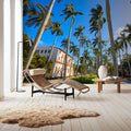 Palm Way Mural Wallpaper - room preview 02