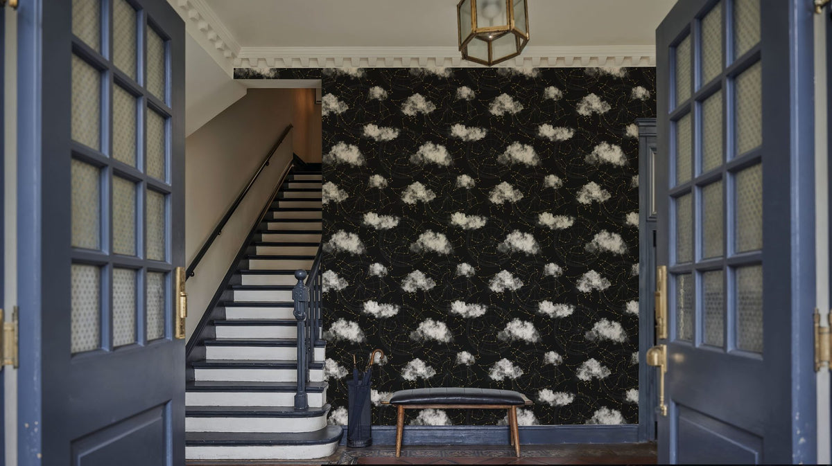 Cloudy Night Mural Wallpaper - room preview 02