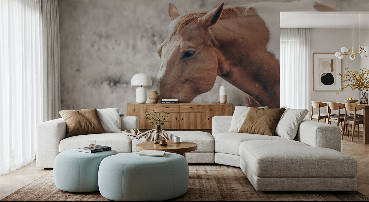 Lush Fields Mural Wallpaper - room preview 02