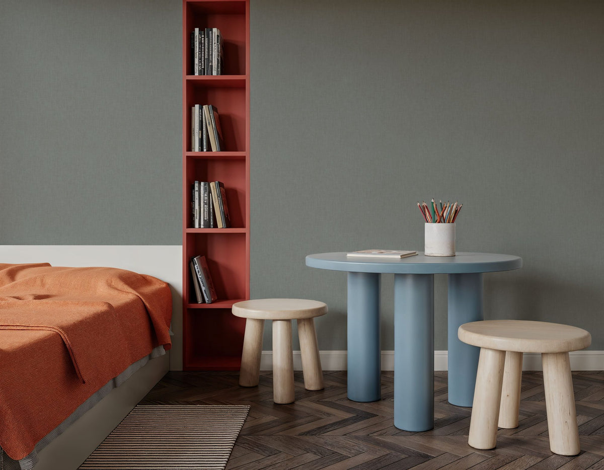 Linen Mist Neutral Collection, Sky Mural Wallpaper - room preview 02